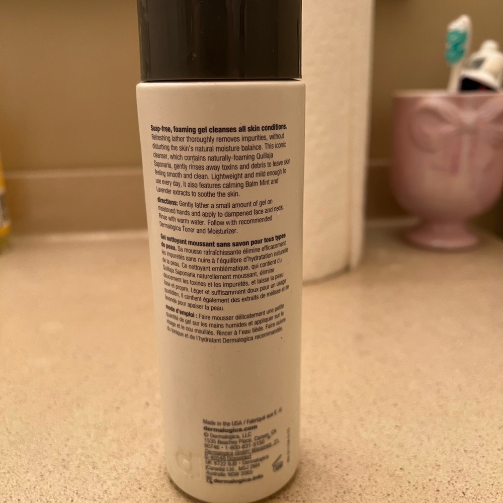 Dermalogica Special Cleansing Gel - White and Gray - Picture 2 of 2